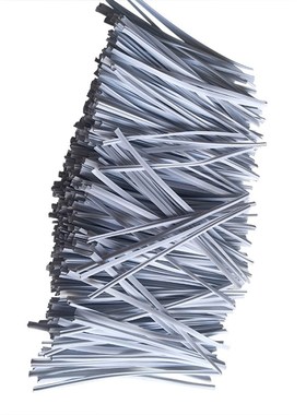 扎带包胶铁丝15厘米园艺扎线包塑透明软镀锌丝0.45黑色扎线裁剪