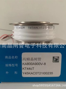 TECHSEM台基可控硅Y55KAD1200A1200V1300V1400V中频炉高频晶闸管