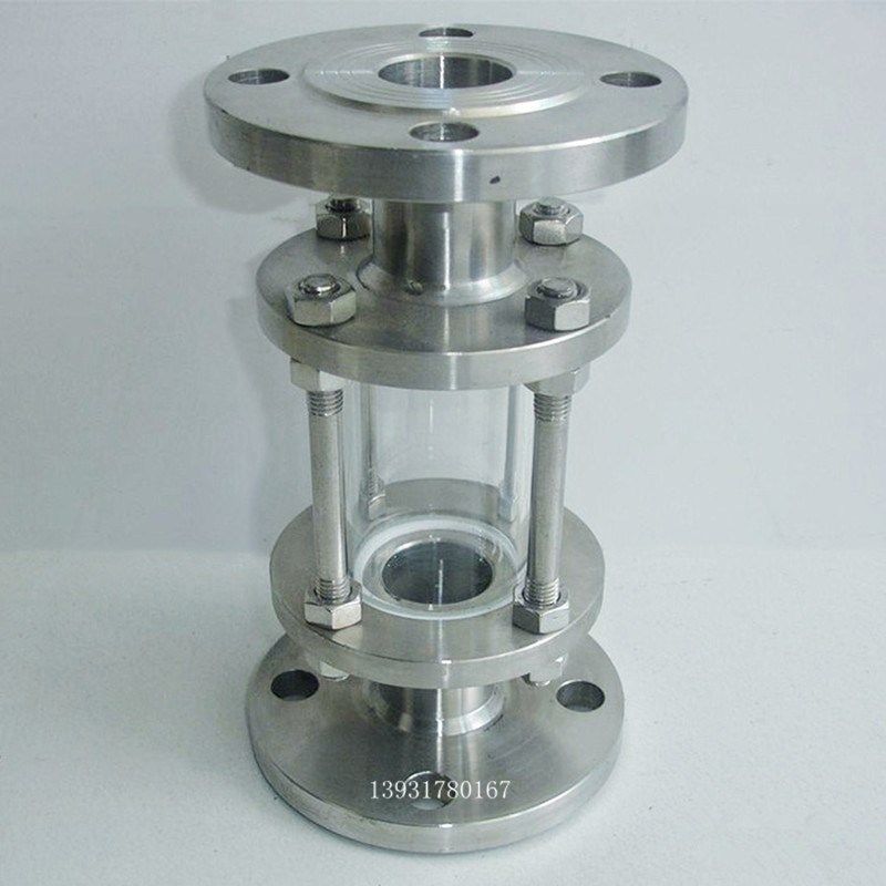 不锈钢 化工设备视镜 刮板视镜 直通 对夹法兰视镜 质优价廉