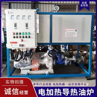 防爆导热油炉搅拌罐反应釜用导热油加热器双泵配换热器导热油炉