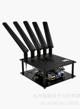 树莓派5G/4G/3G扩展板 配套SIM8200EA-M2 多频段 支持SA/NSA