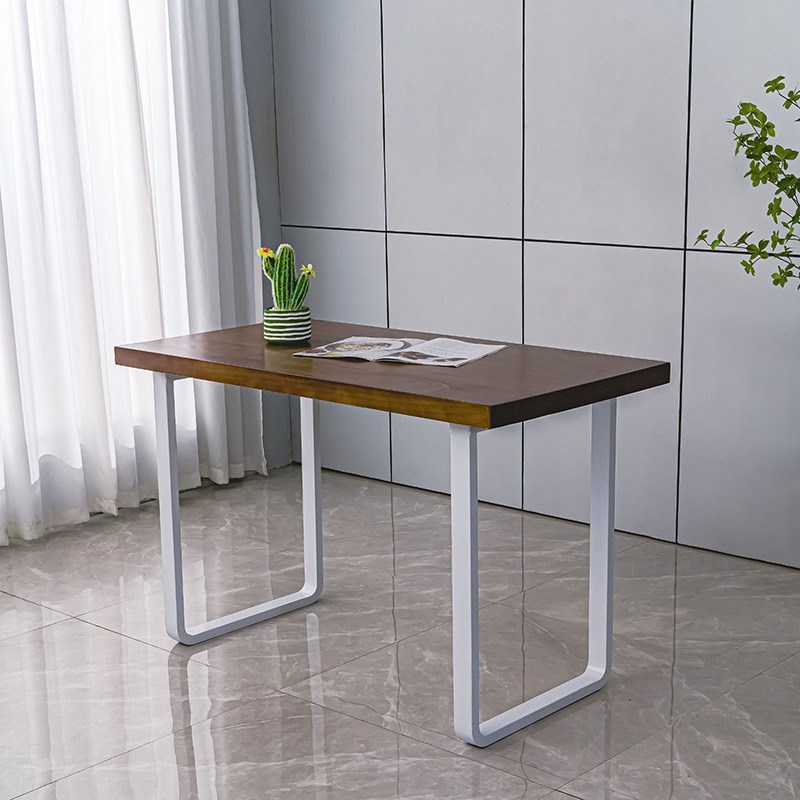 金属桌子腿桌脚吧台脚支撑柱书桌脚吧台腿支撑架铁艺弧形桌腿支架