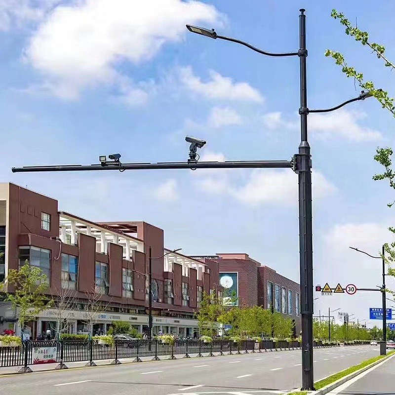 户外智慧路灯交通综合杆多杆合一多功能组合杆子监控杆广告标志牌