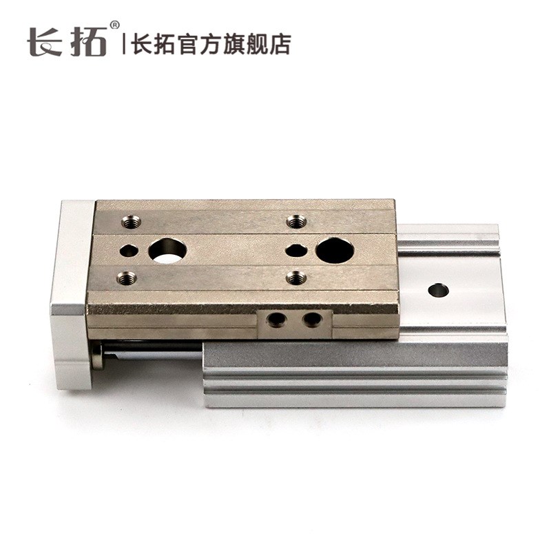 亚德客型HLQ12X20S/BS气动滑台气缸HLQ6 HLQ8 HLQ16 HLQ20 HLQ25