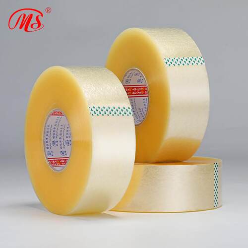 [明慎]厂家直销 多规格机用封箱透明胶带 超大卷胶带封箱胶带450m