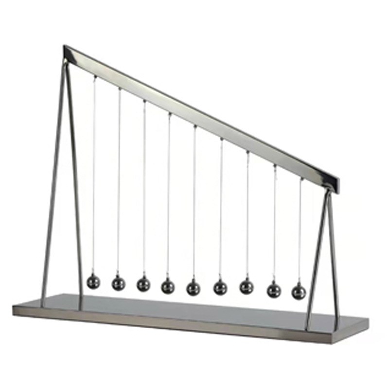 现代简约轻奢曲平衡摆球桌面摆件客厅电视柜书房样板间售楼处饰品