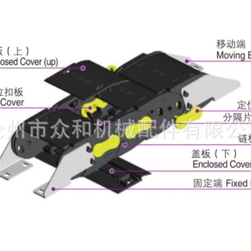 原厂产品肯泰特拖链CDP080W200150 全封闭拖链  CDM080 SRS铝杆