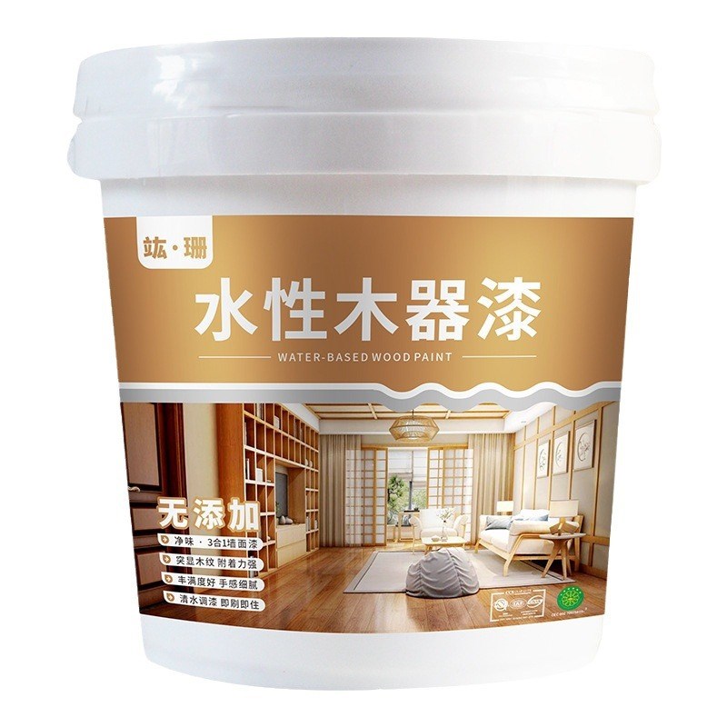 水性木器漆实木家具翻新改色漆净味漆木地板家用自刷涂料改色漆