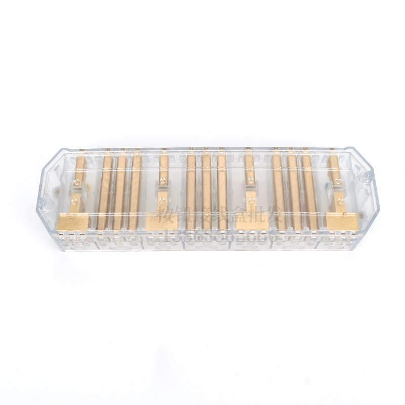 海燕FJ6/PJ1L防盗型带防误操接线柱三相四线接线盒配电表分线端子