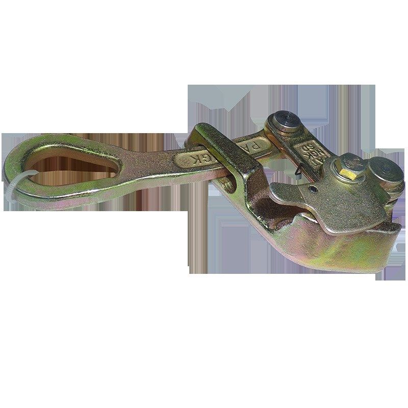虎头紧线器钢丝绳卡线器拉紧器防卡片夹线器电缆电力卡头鬼爪1吨2