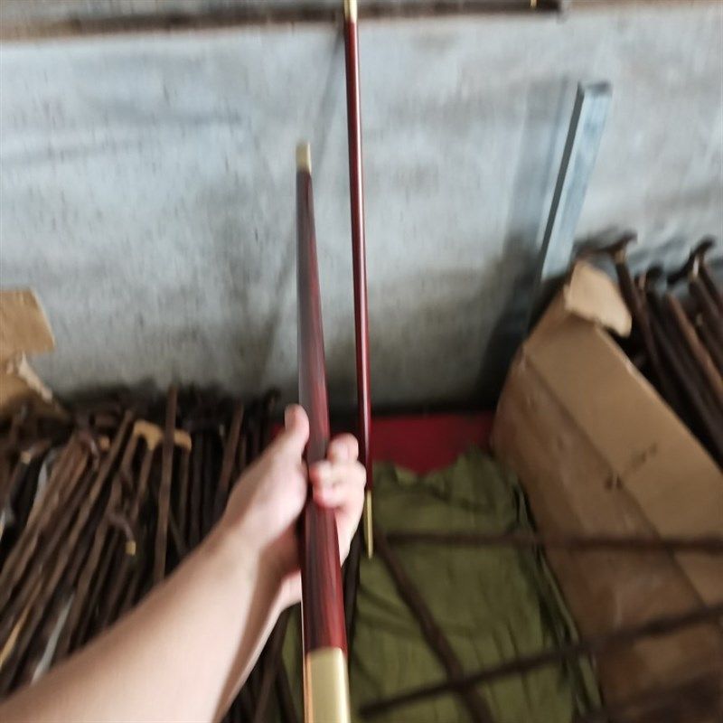 紫檀木武术棍子 金箍棒高密度紫檀木质 1.2米健身棍厂家直供