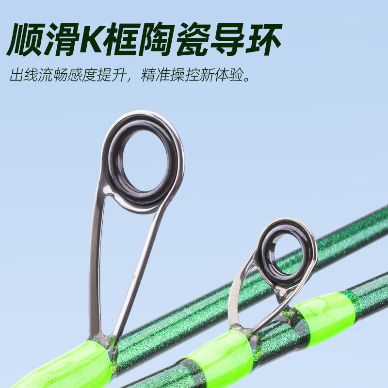 钓迷微物马口路亚竿杆泛用超软UL快调枪直纺车水滴轮新手快鲨套装