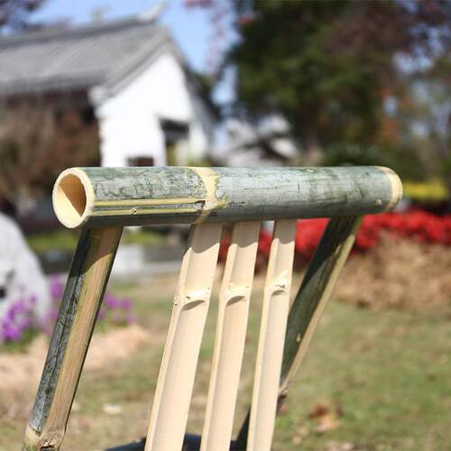 竹椅子靠背椅覆古老式编