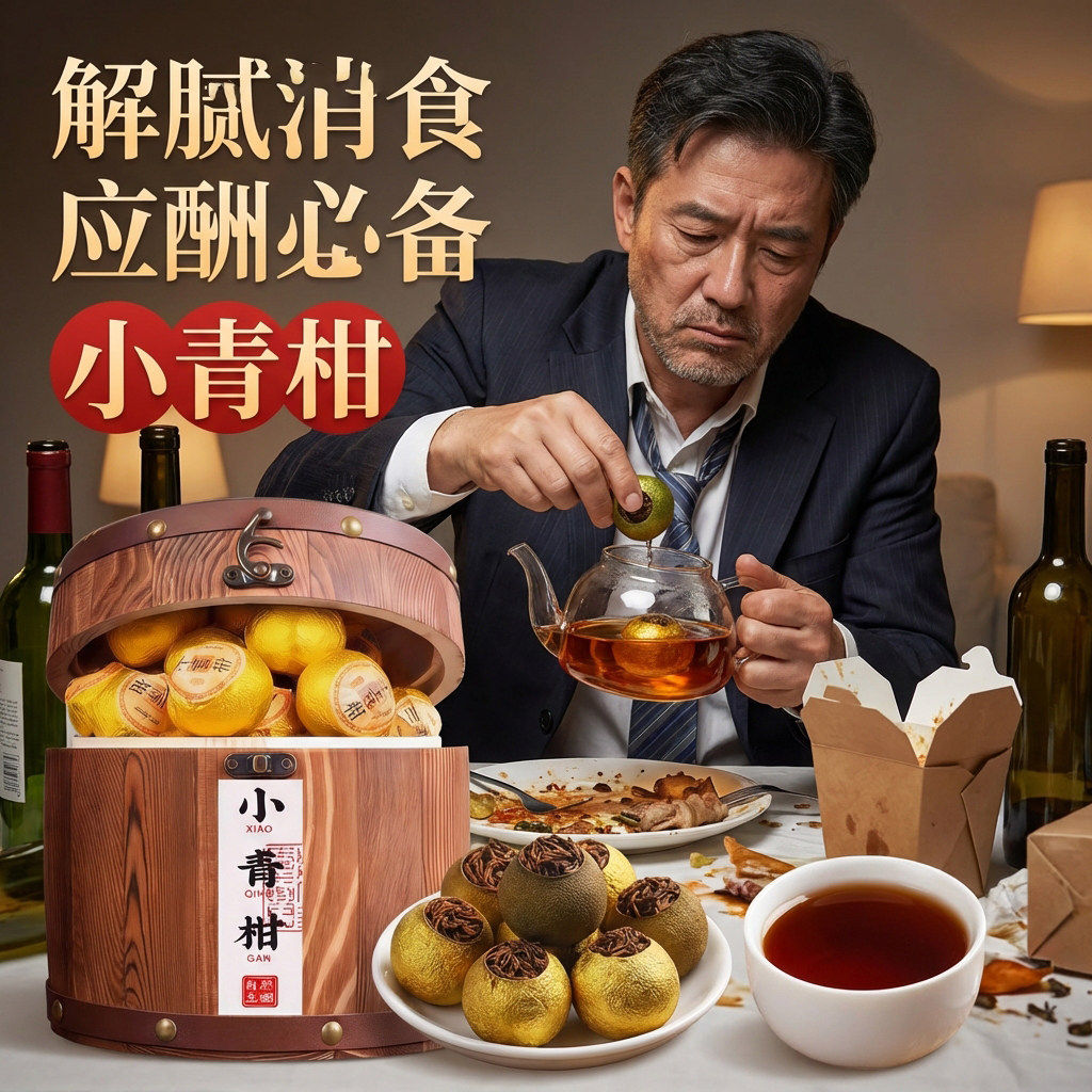 小青柑普洱茶正品古树新会陈皮小青柑熟普洱罐装500g生晒特级熟茶,茶,小青柑/大红柑,淘宝优惠券,粉丝福利购,淘宝优惠卷