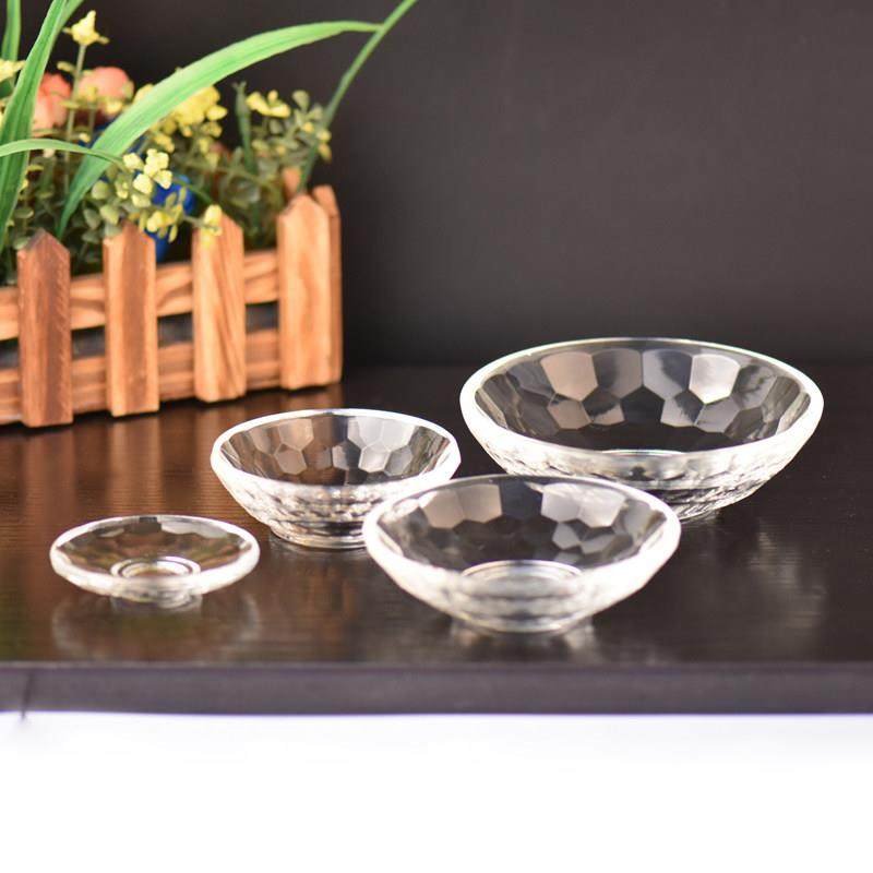 水晶玻璃味碟小吃碟子火锅料碟醋碟 调味碟酱料碟酱油碟圆形小碟,餐饮具,盘,淘宝优惠券,粉丝福利购,淘宝优惠卷