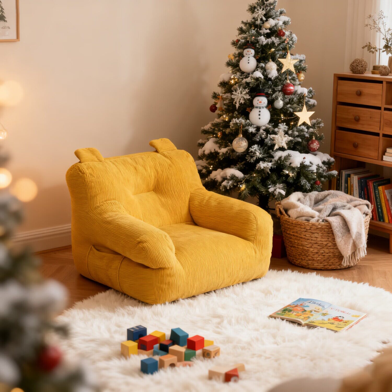 未慈儿童沙发宝宝可爱小沙发婴儿沙发小月龄喂奶可坐可躺阅读座椅