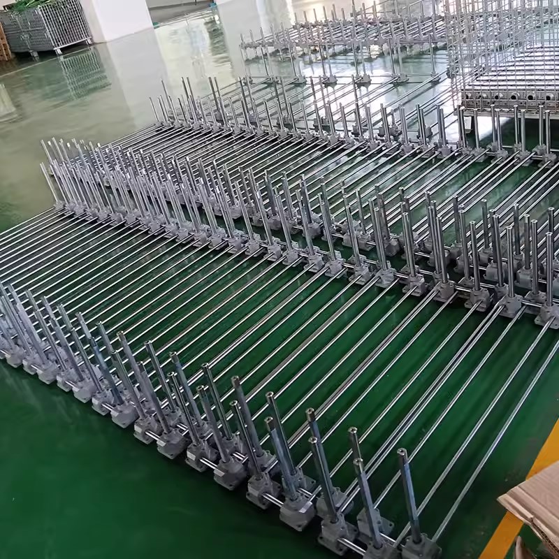SP300同步升降器 立式电动齿轮齿条式气动手动平台 齿条升降机