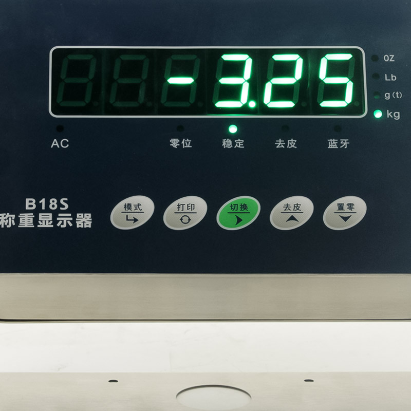 称重传感器显示器可充电测力传感器压力显示器力值仪表内置电池