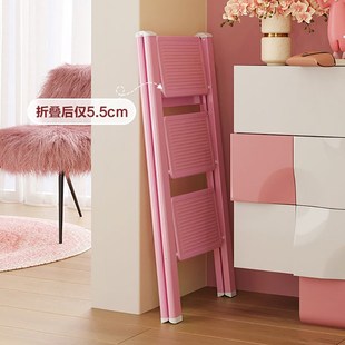 梯子家用折叠梯多功能加厚三步爬梯扶手梯小楼梯合梯登高梯置物架
