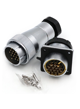 磊福威浦WF32防水航空插头插座4-19芯防水连接器TA+Z公头母座