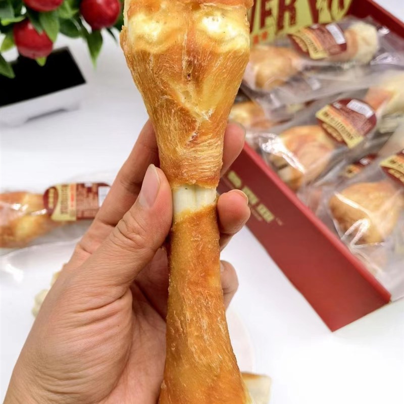狗狗磨牙真骨零食换牙期磨牙棒消磨时间耐咬真骨鸡肉绕腿骨美味