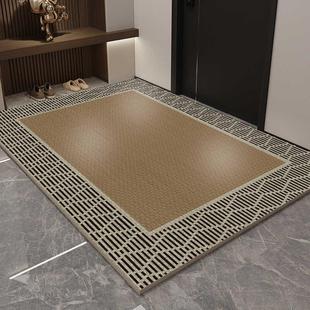 入户门地垫家用轻奢高级感入户大门口防滑脚垫子进门玄关耐脏地毯