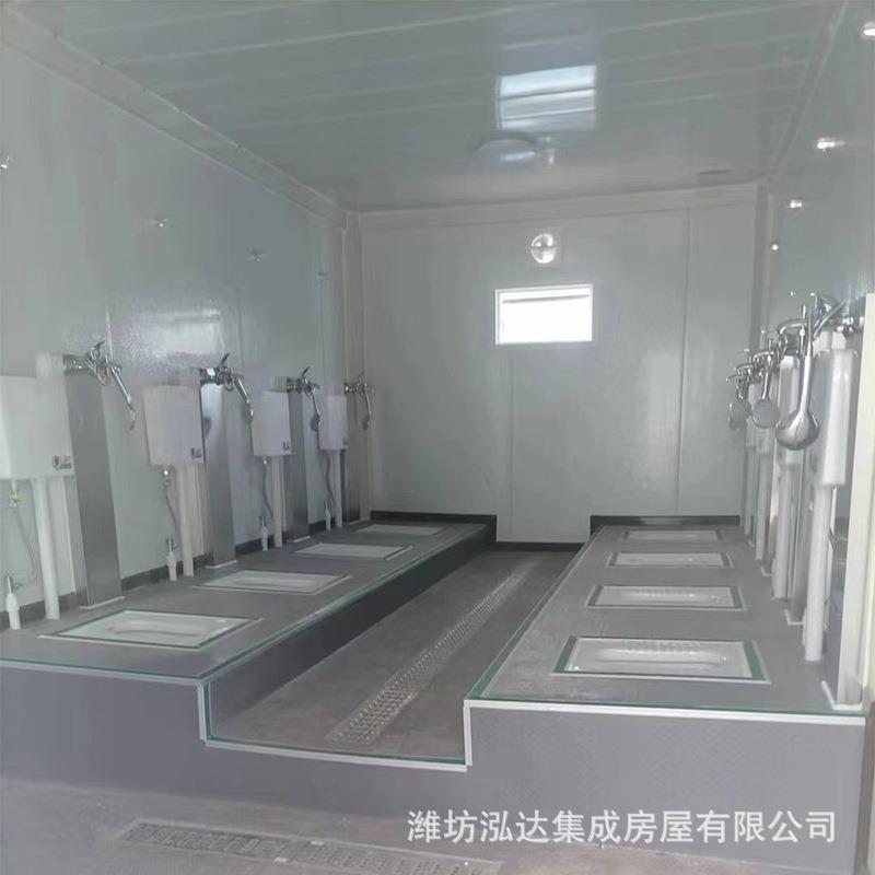 个性移动式淋浴间厂家成品活动景区厕所打包式箱房厨房餐厅