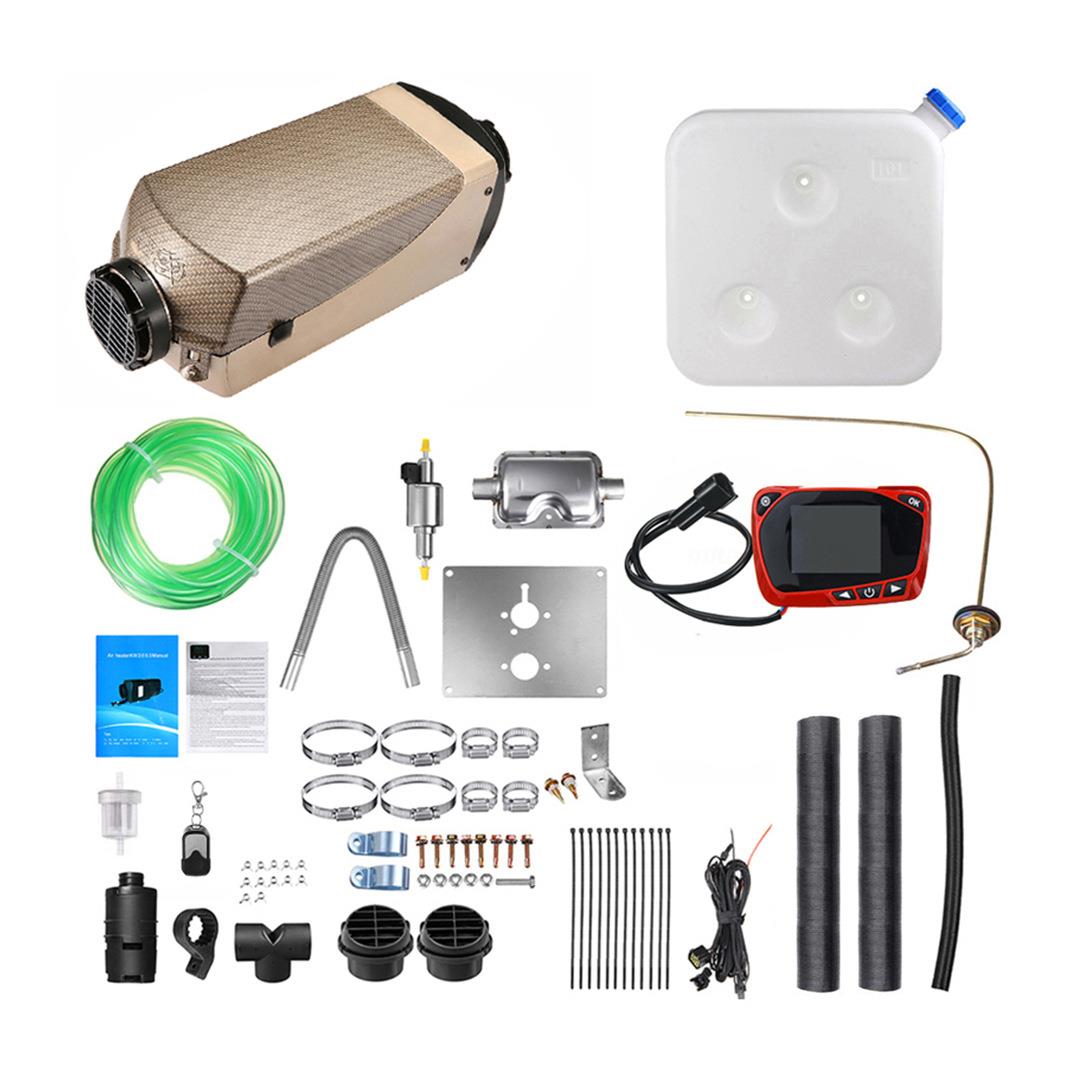 汽车驻车燃油加热器柴油暖风机车载12V24V货车柴暖家用速热取暖器