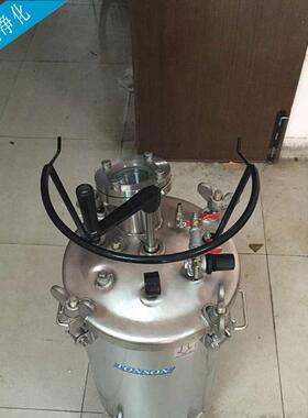 供应TONSON80L不锈钢手动搅拌压力桶下放料通又顺搅拌压力桶