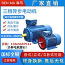 三相异步电动机Y电机YE290L 6极1.1w电机交流马达220v电机0.75