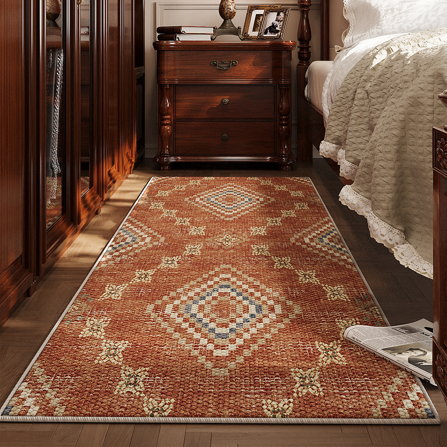 民族风高级感入户地垫