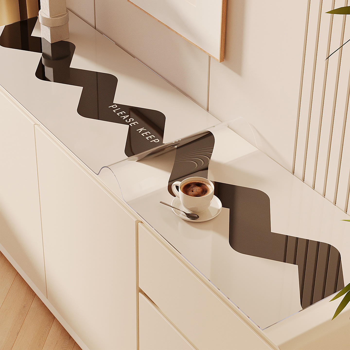 防水防油轻奢防脏台面保护垫