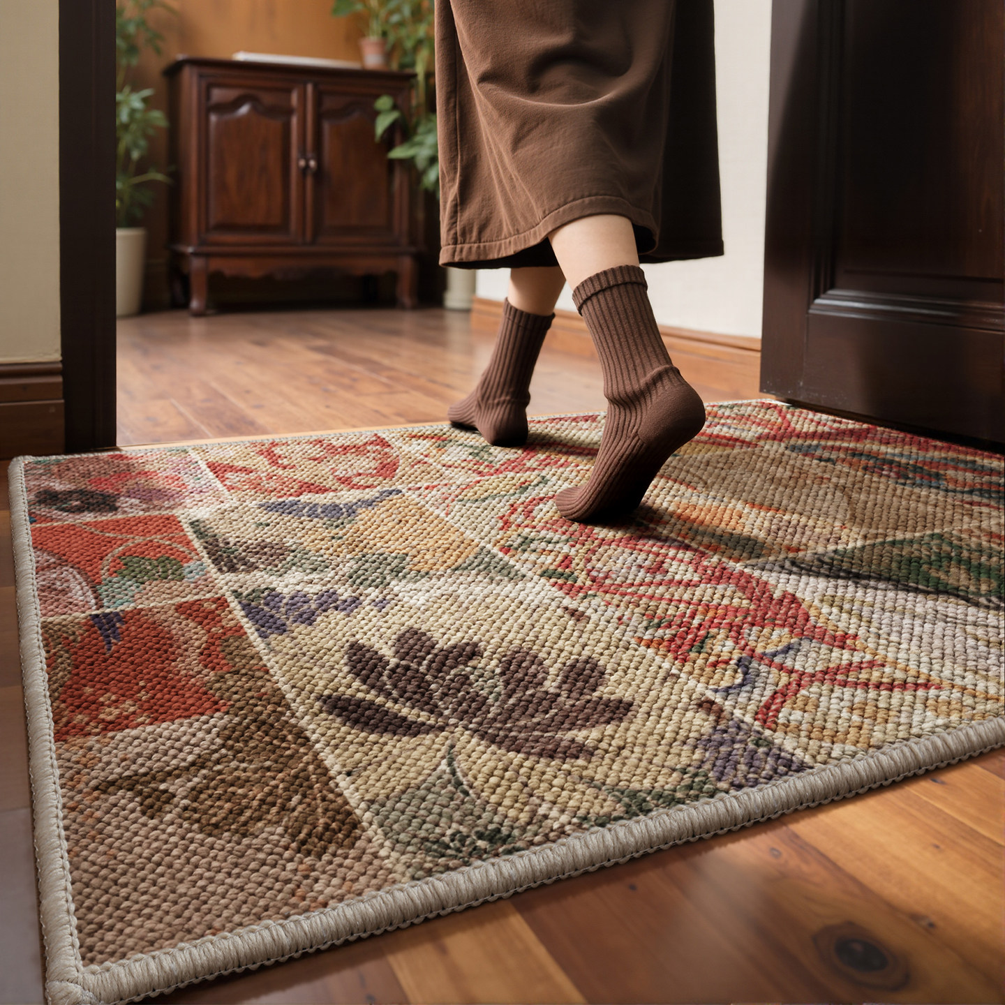 美式入户门地垫除尘防滑