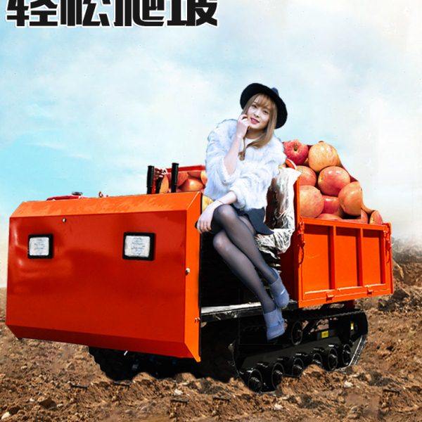 爬山虎运输车小型农用四不像履带矿用自卸车井下四驱翻斗柴油车