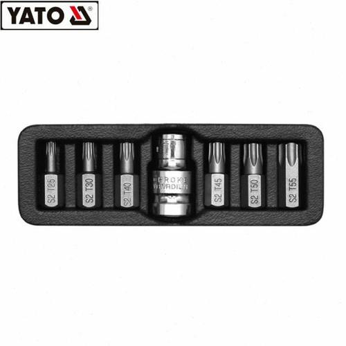 易尔拓YATO汽修工具星型旋具头组套 起子螺丝批批头7件套YT-0410