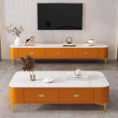 茶几机柜地柜轻几组家用小户电视柜组合客厅现代新款户型2023电视