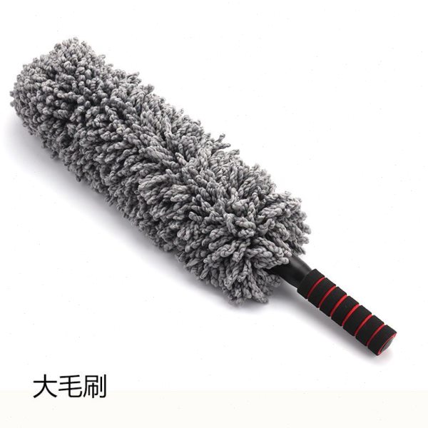 小车用拖把扫灰擦车除尘掸子通用洗车油毛刷弹子软毛弹灰尘车用品