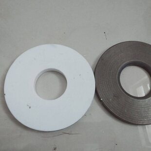 反应釜搪瓷放料阀F46孔板四氟包覆垫法兰密封垫搪玻璃放料阀配件