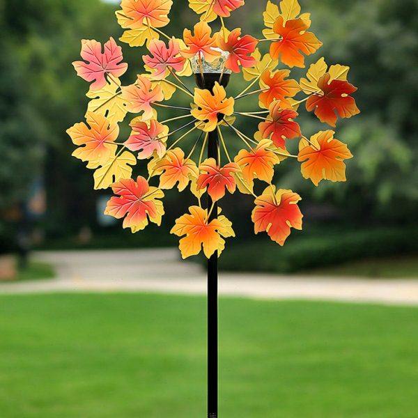 太阳能铁艺风车户外花园装饰旋转庭院别墅露台民宿创意造景摆件,家居饰品,户外/庭院摆件,淘宝优惠券,粉丝福利购,淘宝优惠卷