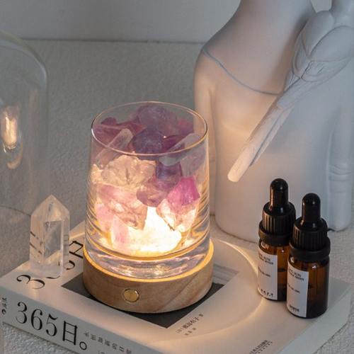 无火香薰生日礼物摆件礼盒扩香石精油室内卧室女生淡香男生小夜灯