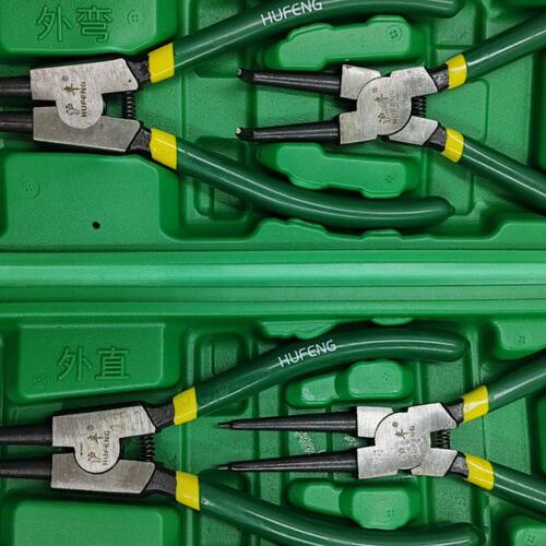 卡簧钳挡圈钳内弯外置7寸盒装卡环卡扣撑开扩张安装拆卸工具外直