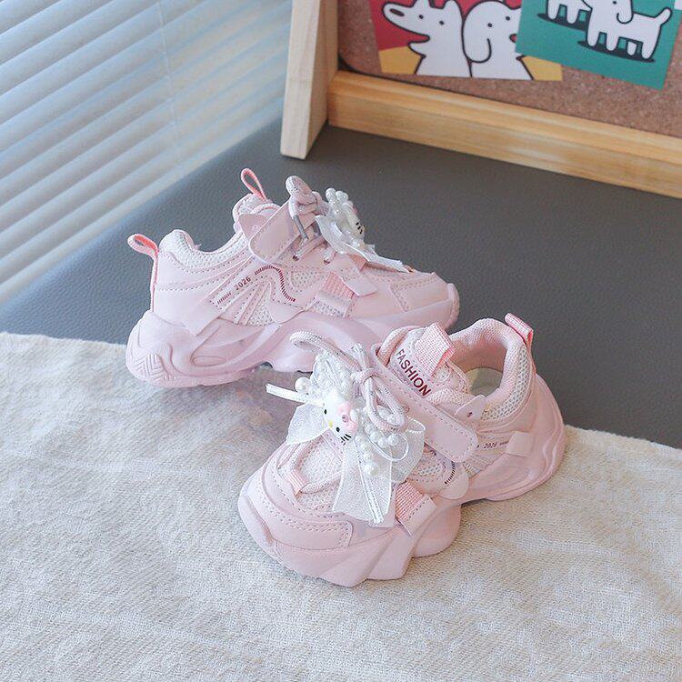 儿童童鞋婴儿鞋亲子鞋运动鞋网鞋男女通用全阶段稳定休闲鞋秋季