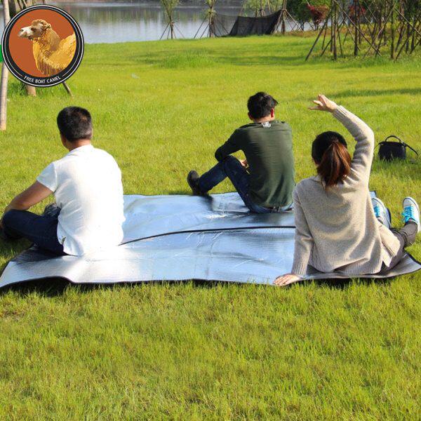 野六角3 -铝箔餐膜户外野营帐篷人坐垫-5铝8超大防潮垫4人