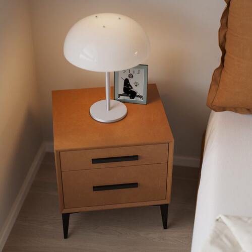 全实木床储物柜柜收纳卧室床小户型家用子定制头床边柜头现代简约