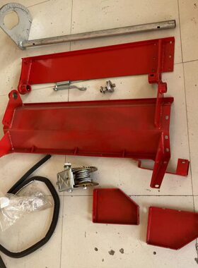 掀起吊收割机配件原厂RG航粉碎机粉碎机领架70装版金刚雷沃置