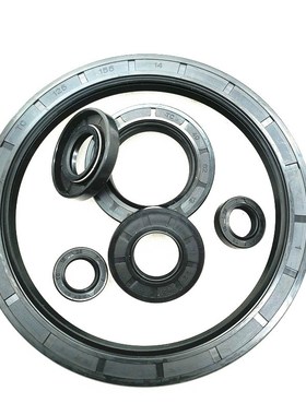 黑色丁晴橡胶双唇骨架油封k TC 58 60 62 65*78*8 10 12 13 7 9 m