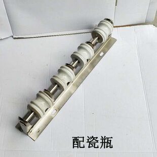 加厚四电力4位瓶电线架壶支架码陶瓷配线绝缘子瓷不锈钢/街/瓷禄