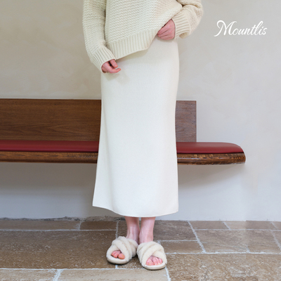 Mountlis羊毛直筒女裙