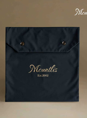 Mountlis蒙缇 衣物防刮防潮防尘袋定制轻奢感收纳包装高级礼品袋