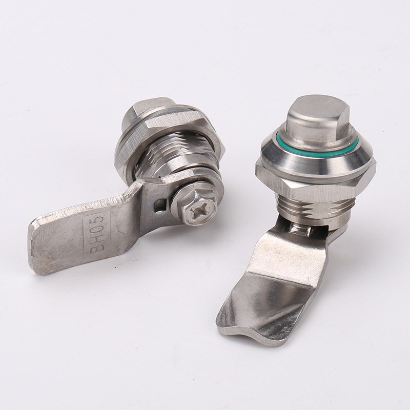 现货直发705对边转舌锁柜门配电箱垃圾箱304不锈钢锁